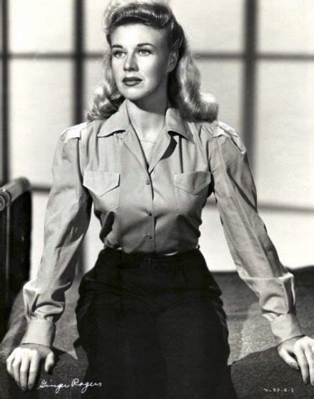 Ginger Rogers In Tender Comrade 1943 Ginger Rogers Fred And Ginger Hollywood Fashion