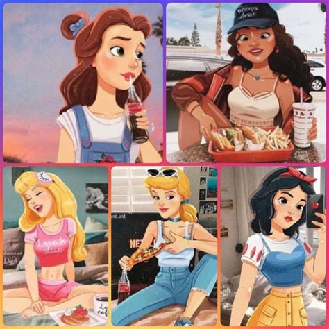 disney princesses perfectly transformed into modern millennials modern disney characters