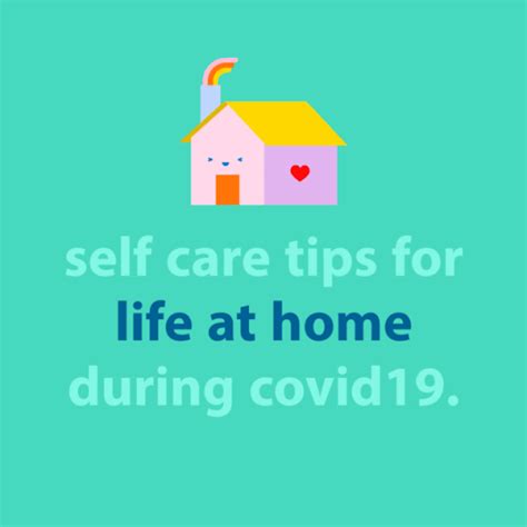 COVID 19 Self Care Tips Kincheloe Elementary