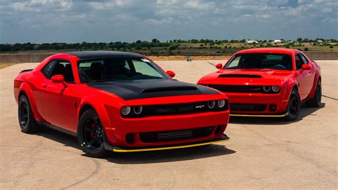 Two New Dodge Challenger Srt Demons Will Be Auctioned Together At