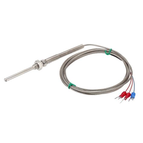 2m656ft Stainless Steel Pt100 Rtd Thermistor Sensor Probe Resistance