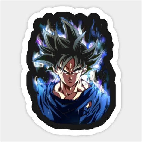 Goku Ultra Instinct Goku God Sticker Teepublic