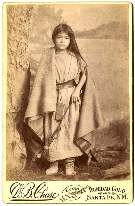 An Apache Girl Photo By D B Chase 1889 Native American Indians