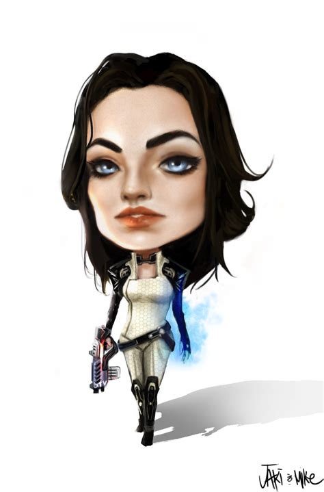 Mass Effect Miranda Chibi By We Chibi On Deviantart