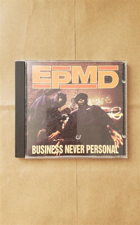 epmd business never personal cd from 1992 etsy