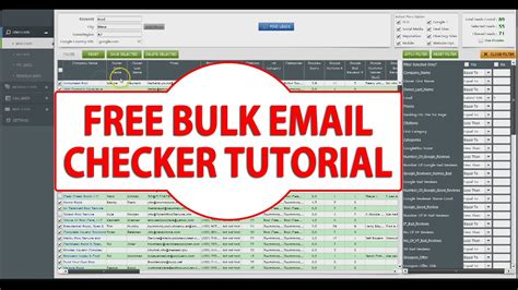 Verify emails from your app using our fast api. Free Bulk Email Checker Tutorial - YouTube