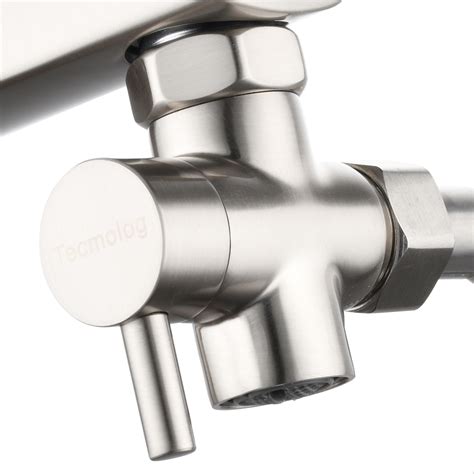 Tecmolog Sink Faucet Hose Adapter M X M Brass Faucet Diverter