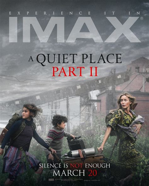 A quiet place part ii16+. Prepárate para el estreno de "A quiet place 2" con el ...