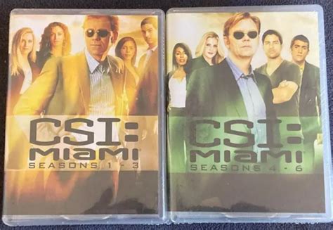 CSI MIAMI Complete Seasons 1 6 TV Series 40 DVD SET NEW SEALED