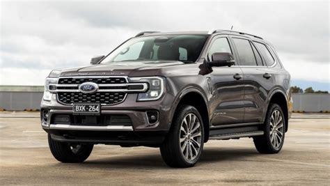 2022 Ford Everest Platinum 4x4 Four Door Wagon Specifications Carexpert