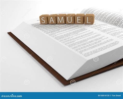 Samuel And The Bible Stock Illustration Illustration Of Bible 55814135