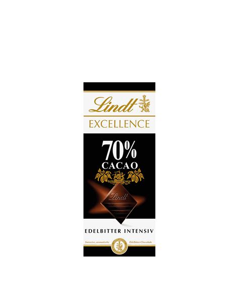 Lindt Dark Chocolate Bar Excellence 70 Cacao Intensive 100 G