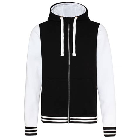 Personalised Hooded Embroidered Varsity Jacket By Malcolm And Gerald