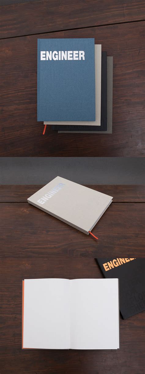 Engineer Hardcover Notebook Hardcover Notebook Trendy Office