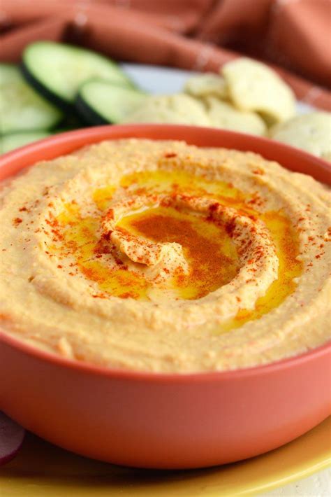 Homemade Roasted Red Pepper Hummus Roasted Red Pepper Hummus Recipes