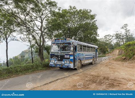 Public Transport Bus In Sri Lanka Editorial Stock Photo Image Of