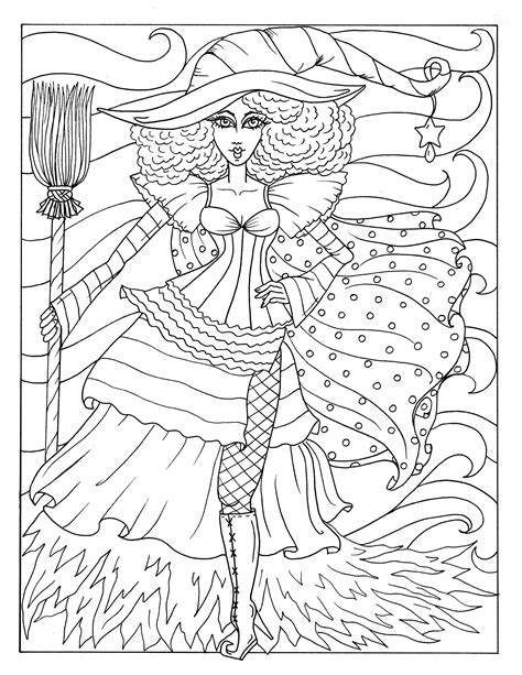 Pin By Savannah On Fallhalloween Coloring Pages Witch Coloring Pages