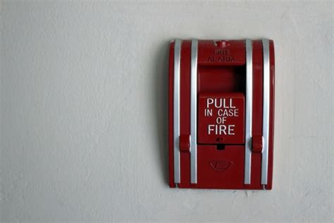 Red Fire Alarm Emergency Switch Free Stock Photo Public Domain Pictures