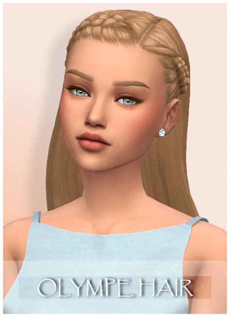 Sims 4 Maxis Match Braided Hair Cc All Free Fandomspot