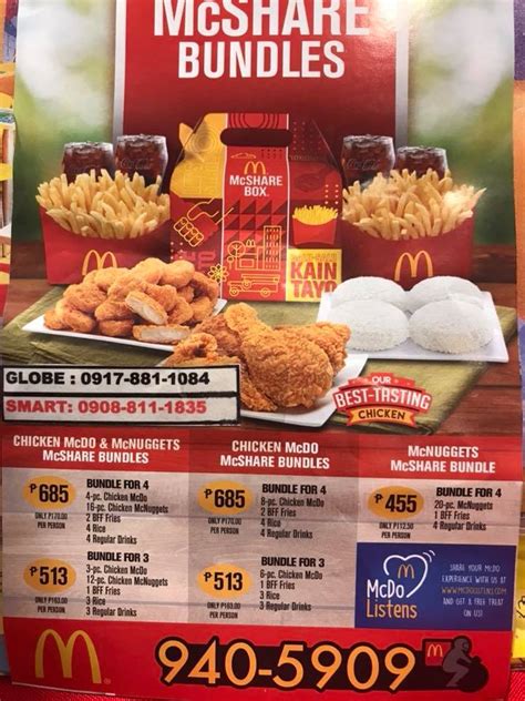 Superfast food delivery to your home or office check mcdonald's menu and prices fast order.fries and pasta. Mcdonalds philippines delivery menu with price. MCDONALD'S ...