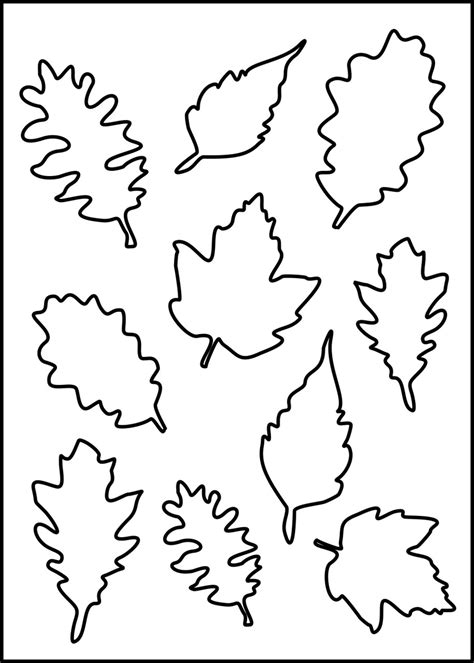 Falling Leaves Stencil Want2scrap