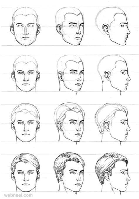 This free and easy to use drawing tool can be used to create sketches of criminals, yourself and your friends. How to Draw a Face - 25 Step by Step Drawings and Video ...