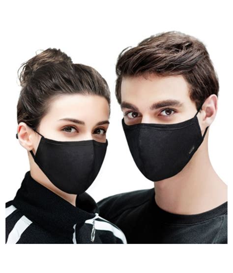 Lululun face mask 7 sheets. Black virus protection face mask: Buy Black virus ...