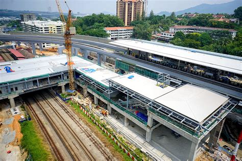 (jadual waktu komuter ktm sungai buloh ke tanjung malim). Sungai Buloh MRT Station