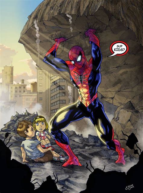 Sup Kids By Sonicboom35 On Deviantart Marvel Spiderman Marvel