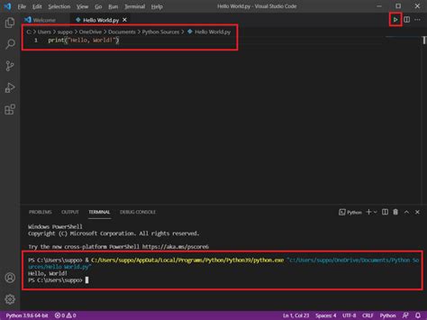 Getting Started With Python In Visual Studio Code Python With Vscode Reverasite