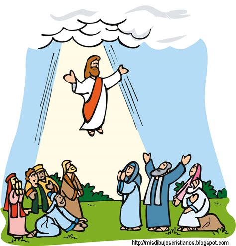 Mis Dibujos Cristianos Ascension De Jesus The Ascension Of Jesus