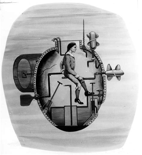 David Bushnells American Turtle The First American Submarine Built