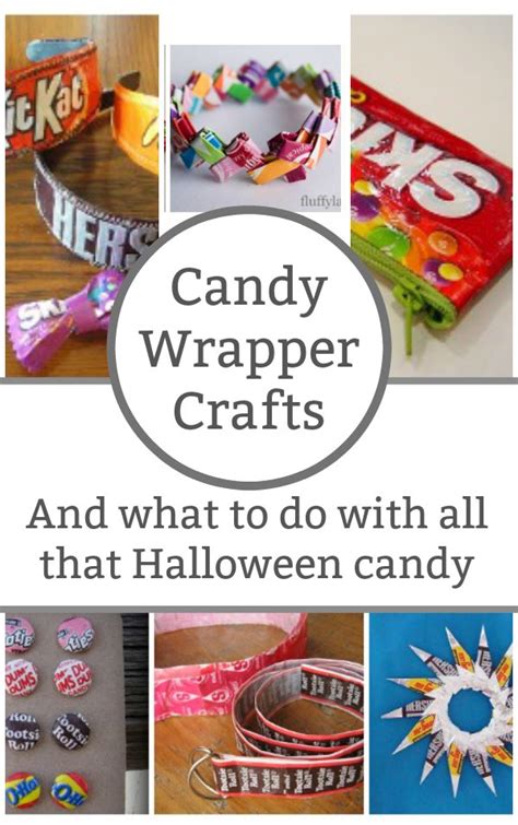 Best out of chocolate wrappers craft/how to make flowers from candy wrappers. Halloween Candy Wrapper Craft Ideas for Kids to Make