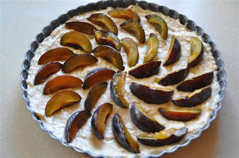 Banana Plum Tart Gluten Free Zen