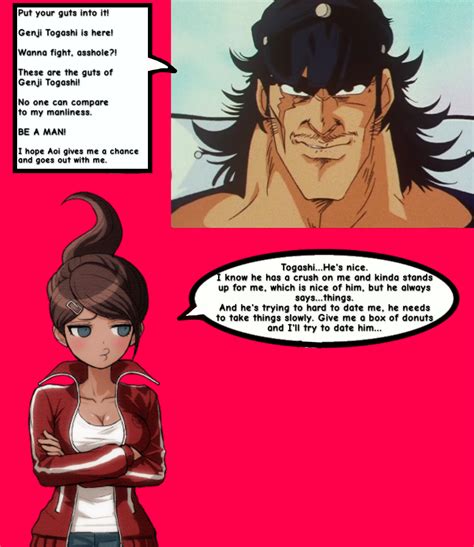 Aoi Asahinas Thoughts On Genji Togashi By Fatal Terry On Deviantart