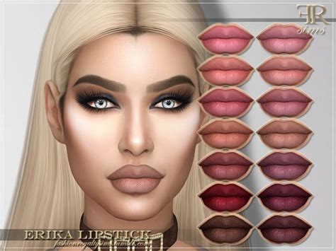 This Is Really Pretty Lipstick Created By Fashionroyaltysims Had To