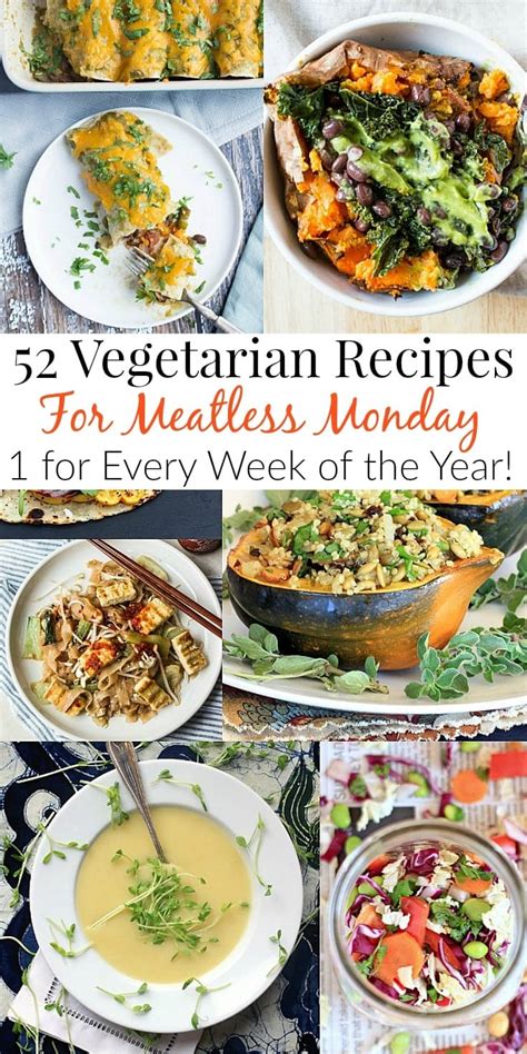 52 Healthy Vegetarian Recipes For Meatless Monday Ea Stewart Spicy