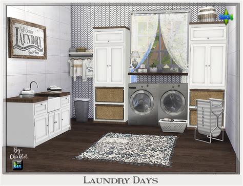 My Sims 4 Blog Ts2 Laundry Days Laundry Room Conversions By Chicklet