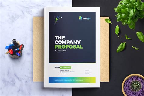 Corporate Project Proposal Template | Creative InDesign Templates