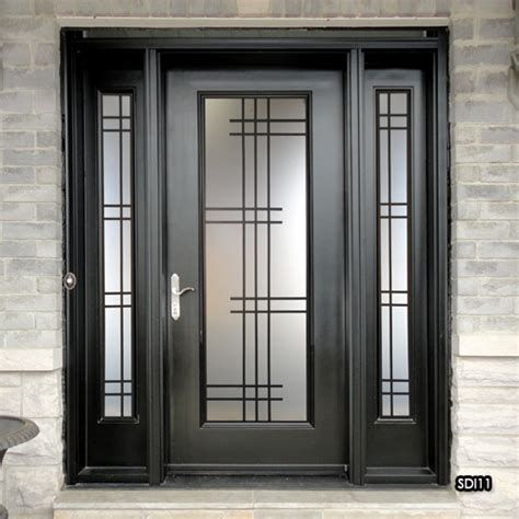 Miliano Design Ltd Sealed Door Inserts Wrought Iron