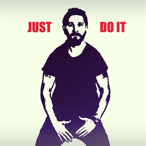 Just Do It Shia Labeouf Hd Wallpaper X Id