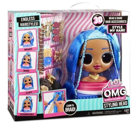 Lol Surprise Omg Styling Head Miss Independent Doll Sacn 30ex ตุ๊กตา แอลโอแอล ของแท้ Th
