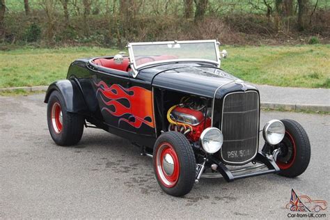 Ford 1932 Model B Highboy Roadster Hotrod Custom Drag Race Chevy