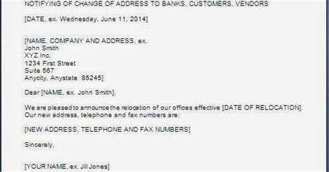 Our telephone number will remain the same: Every Bit of Life: Office Address Change Letter