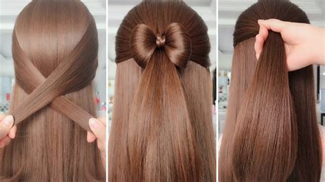 These quick styles are actually quite fun and exciting! ⚠️ SIMPLE HAIRSTYLES FOR EVERYDAY ⚠️ - Hair Tutorials ...