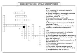 Nutrient cycle is the process through which exchange of supplements into living organisms from the physical environment and certainly released once more into the physical environment. GCSE Crossword Pack on Nutrient Cycles: Carbon and ...