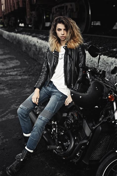 Female Protective Jeans In 2022 Biker Girl Outfits Womens Motorcycle