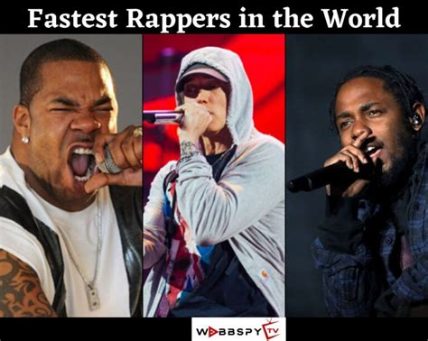 Top 50 Fastest Rappers In The World Webbspy