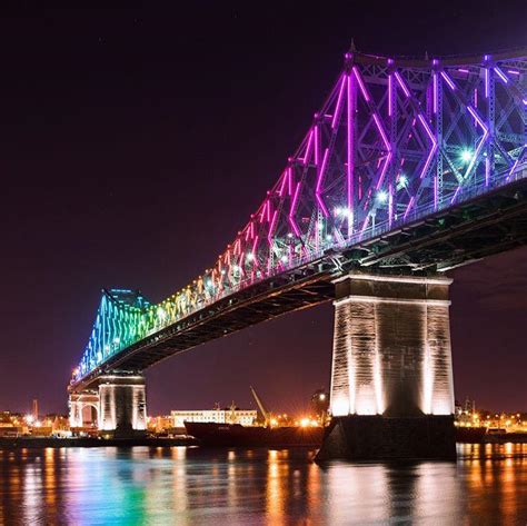 The Best Pictures Of The Jacques Cartier Bridges Light Show