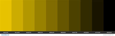 Shades X11 Color Gold Ffd700 Hex Colorswall